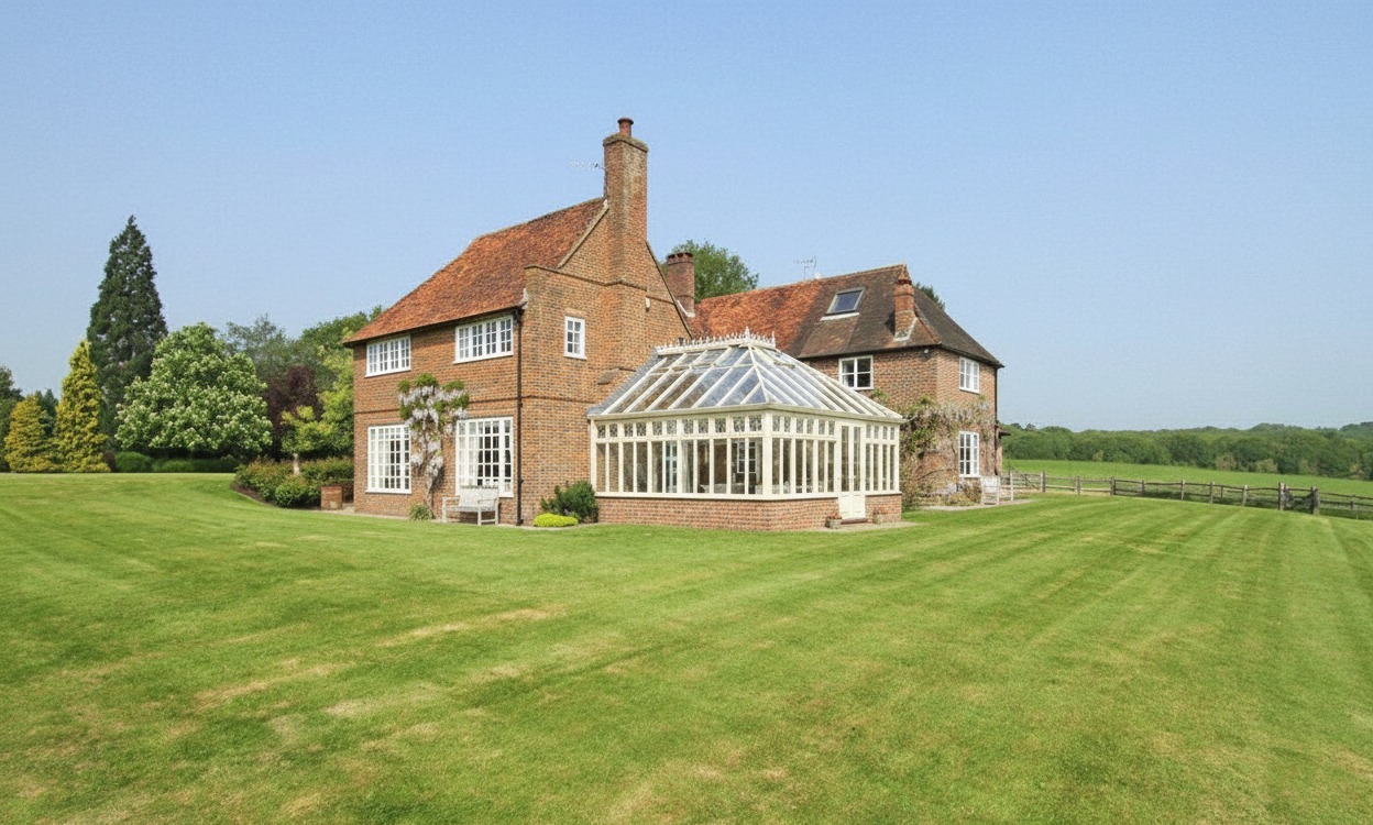 House with AI-generated extension - view 2